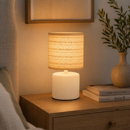 LAMPE MAYA BLANCHE
