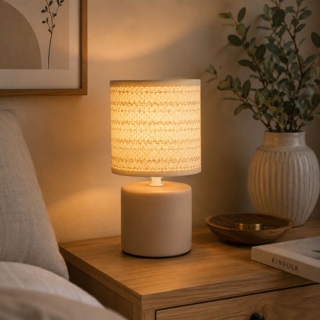 LAMPE MAYA TERRACOTTA