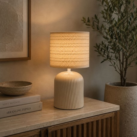 LAMPE ARIA BEIGE