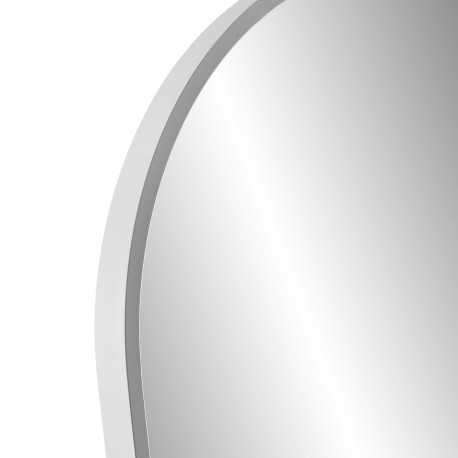 MIROIR SUR PIED BLANC