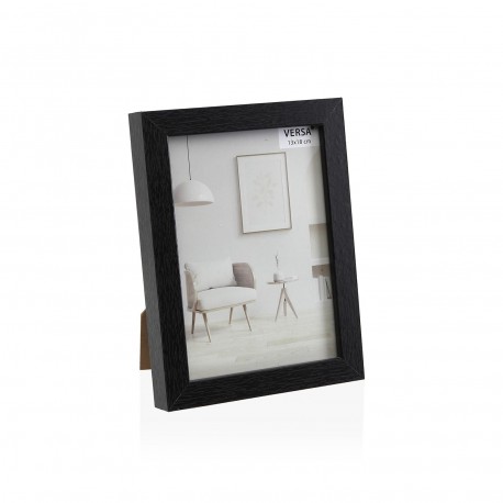 CADRE PHOTO BOIS FONCÉ 13X18