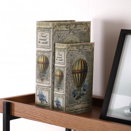 SET/2 LIVRES MONTGOLFIÈRE