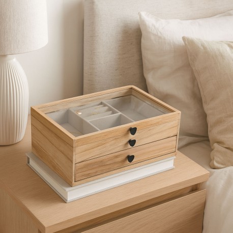 BOÎTE À BIJOUX EN BOIS NIKO
