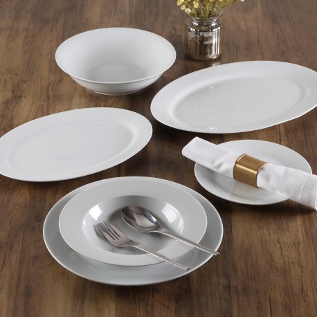 GRAND RAVIER OVALE PURE BLANC