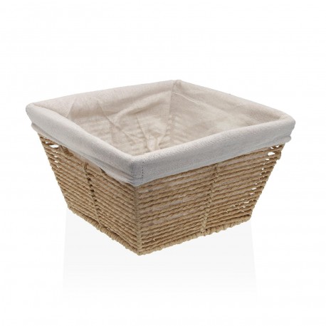 PANIER CARRÉ BEIGE