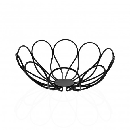 PANIER À FRUITS NOIR 30,5 CM