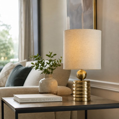 LAMPE DE TABLE ELSA DORÉE
