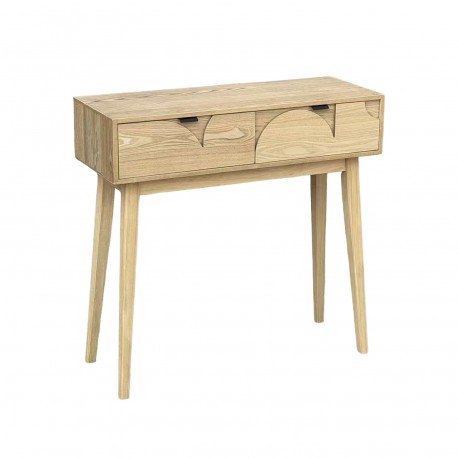 CONSOLE 2 TIROIRS 80CM SARA