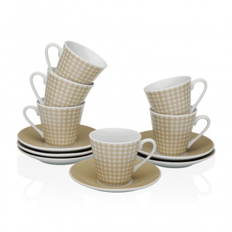 SET 6 CAFÉ /ASSIETTE AMELIE