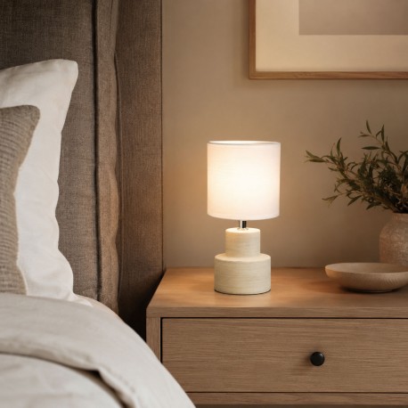 LAMPE TABLE HORIZON GRIS