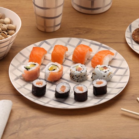 ASSIETTE RONDE MILO 25CM