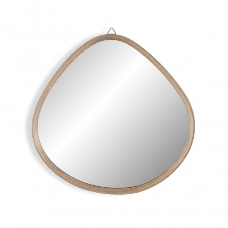 MIROIR MURAL MARRON CLAIR