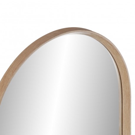 MIROIR MURAL MARRON CLAIR