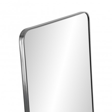 MIROIR SUR PIED ARGENTÉ AVEC SUPPORT