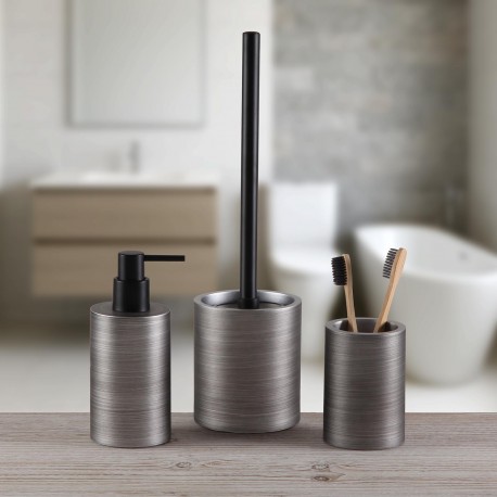 PORTE-BROSSE ARGENTÉ ALMA