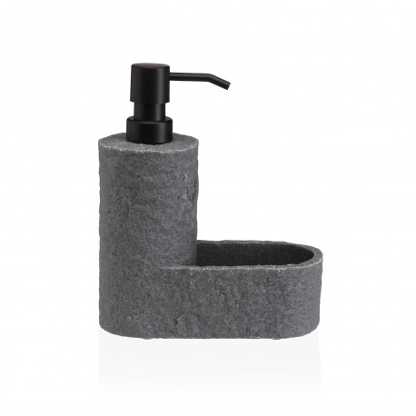 DISTRIBUTEUR AVEC ÉPONGE GRIS LUNA