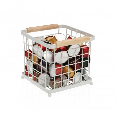 PANIER CAPSULES CAFÉ BLANC