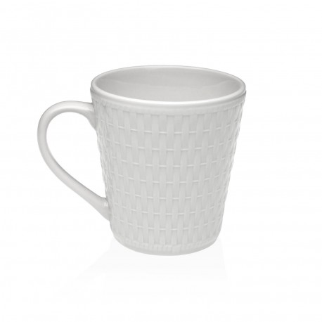 MUG À RELIEF BLANC OSIER