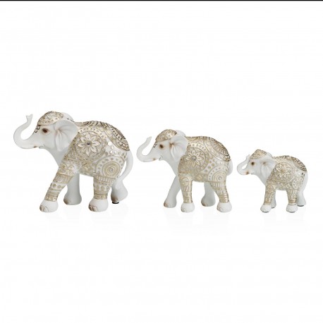 STATUETTE ÉLÉPHANT DORI 9CM