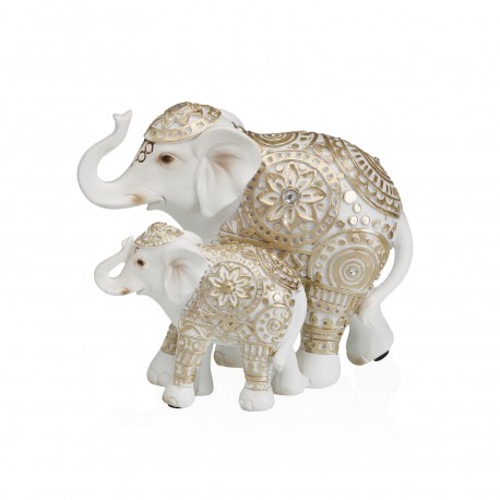 STATUETTES ÉLÉPHANTS DORIS 14CM