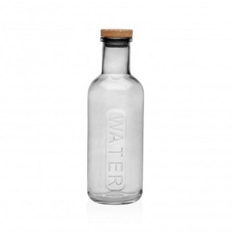 BOUTEILLE VERRE AVEC COUVERCLE LIÈGE