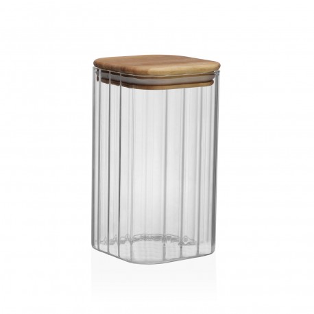 GRAND BOCAL VERRE COUVERCLE ACACIA