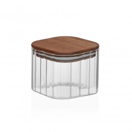 PETIT BOCAL VERRE COUVERCLE ACACIA