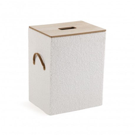 SET DE 2 PANIERS À LINGE BEIGE
