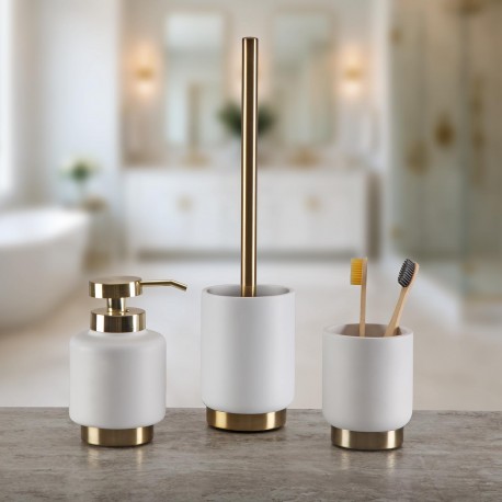 DISTRIBUTEUR SAVON LUMIERE BLANC