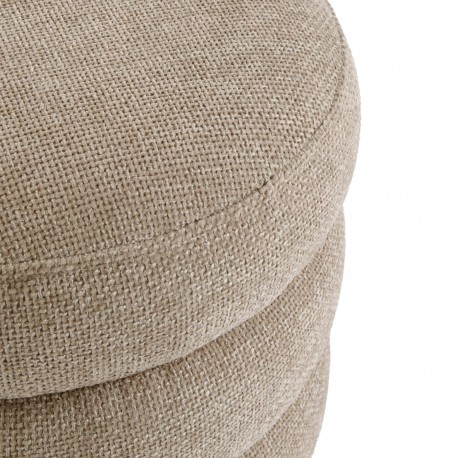 POUF RANGEMENT BEIGE "SIRO"