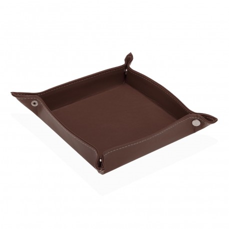 VIDE-POCHES MARRON 13X18