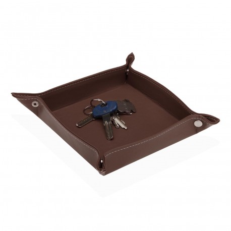 VIDE-POCHES MARRON 13X18