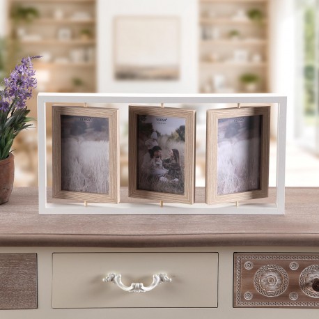 CADRE PHOTO CALIRA TRIPLE 10X15