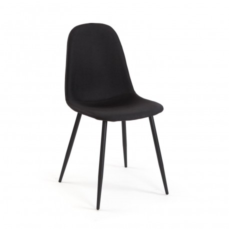 CHAISE DE SALLE À MANGER NORA NOIR