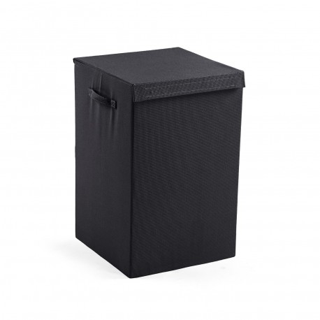 PANIER LINGE RECTANGULAIRE PLIABLE GRIS FONCÉ