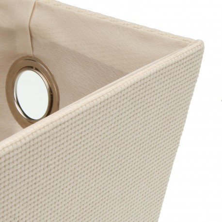 PANIER RECTANGULAIRE CRÈME