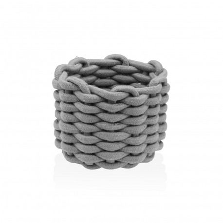 PANIER ROND GRIS CLAIR
