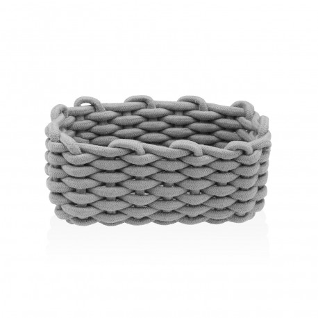 PANIER RECTANGULAIRE GRIS CLAIR