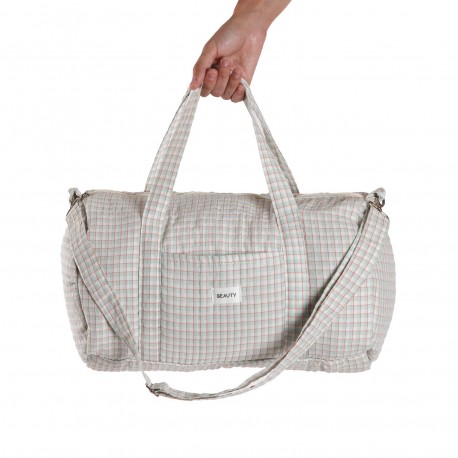 SAC TISSU BLUSH OLIVE
