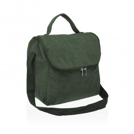 SAC ISOTHERME COZY EN VELOURS VERT