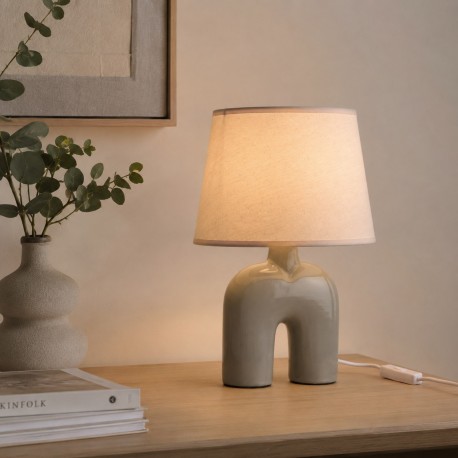 LAMPE RENATA GRIS