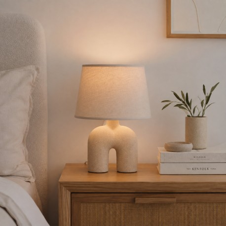 LAMPE RENATA BEIGE