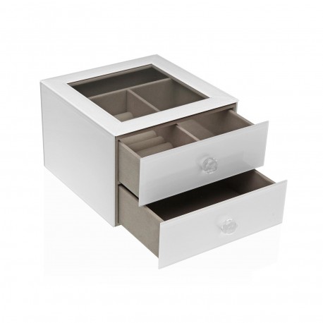 BOÎTE À BIJOUX BOIS BLANC