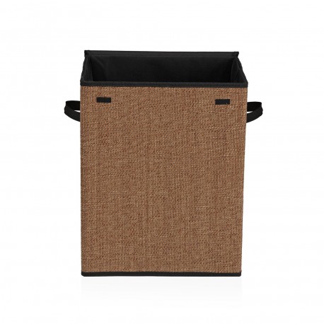 PANIER LINGE PLIABLE BORDURE NOIRE