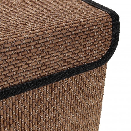 PANIER LINGE PLIABLE BORDURE NOIRE