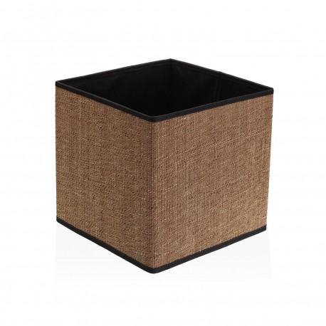 PANIER CARRÉ PLIABLE NOIR