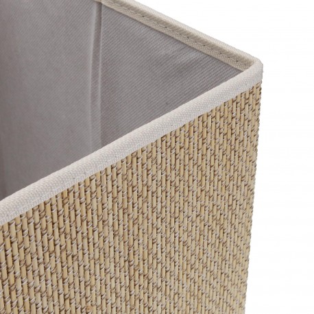 PANIER CARRÉ PLIABLE BLANC