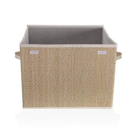 PANIER RECTANGULAIRE AVEC COUVERCLE BLANC