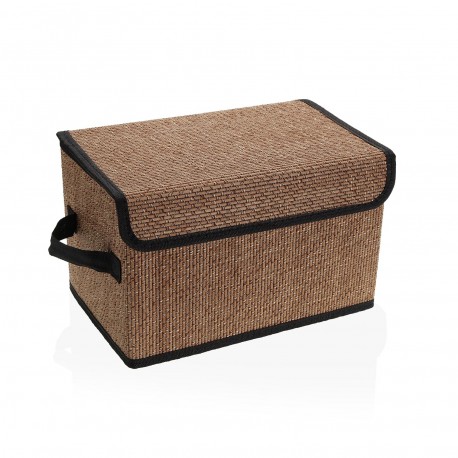 PANIER RECTANGULAIRE AVEC COUVERCLE NOIR