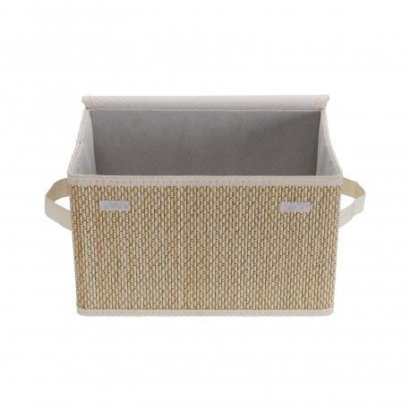 PANIER RECTANGULAIRE AVEC COUVERCLE BLANC